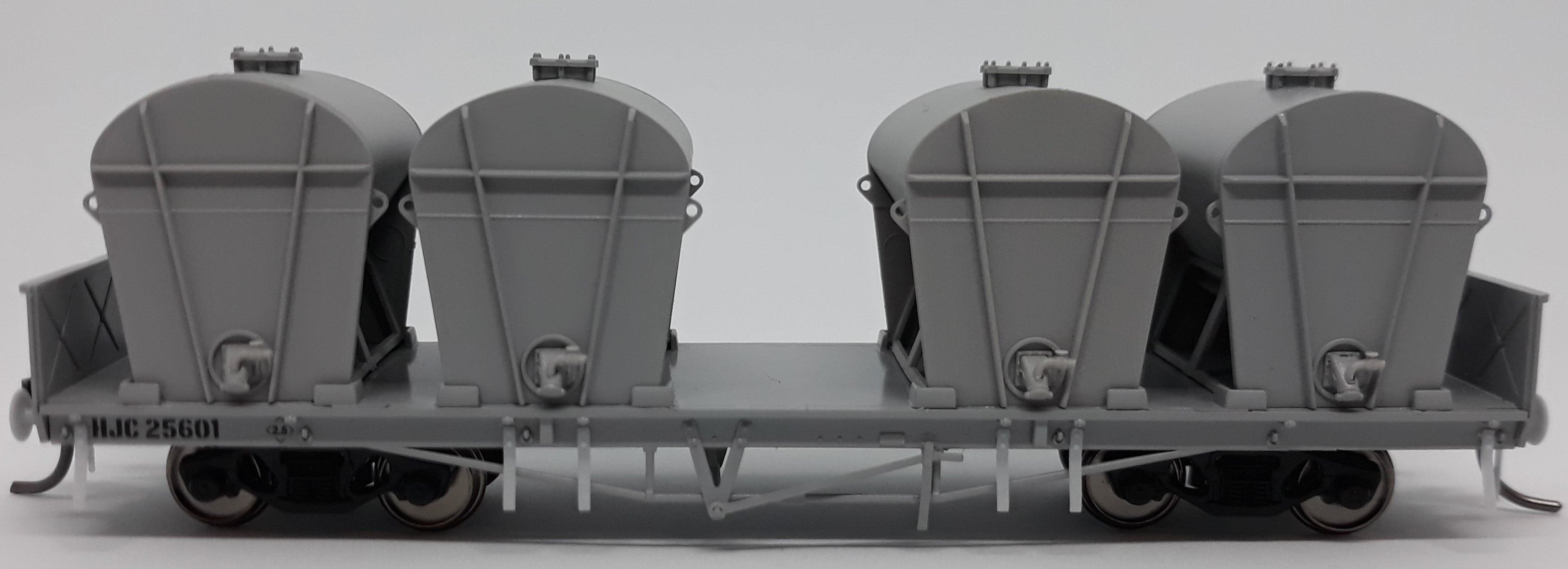 RTR032HO HJC Cement Wagon Pack 2 RTR HO