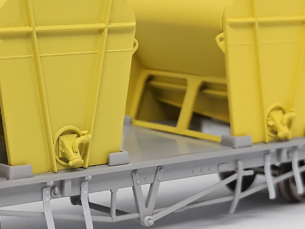 RTR035HO HJC Cement Wagon Pack 5 RTR HO