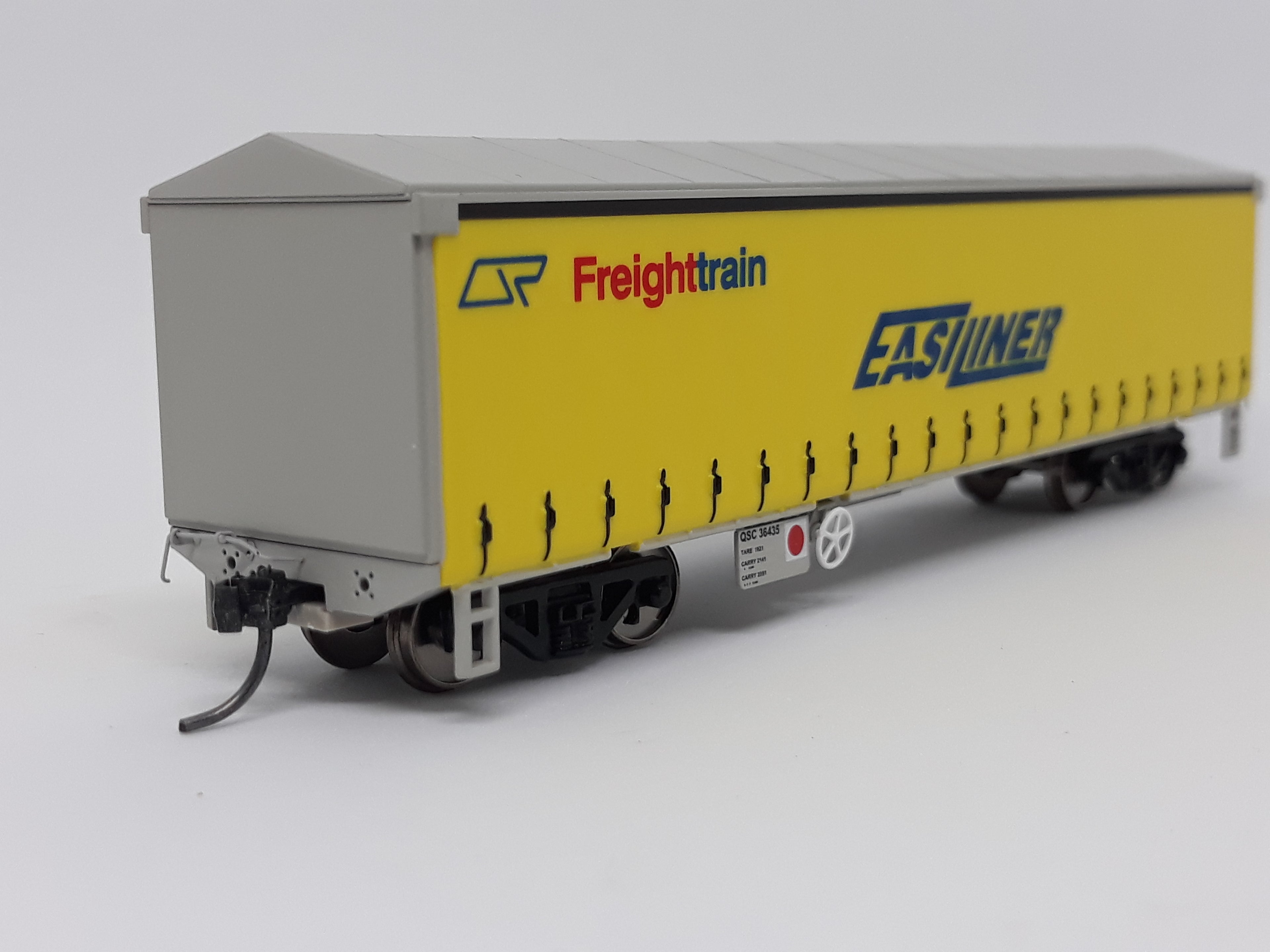 RTR006 QSC Tautliner Wagon Pack 1 As Built RTR HOn3½