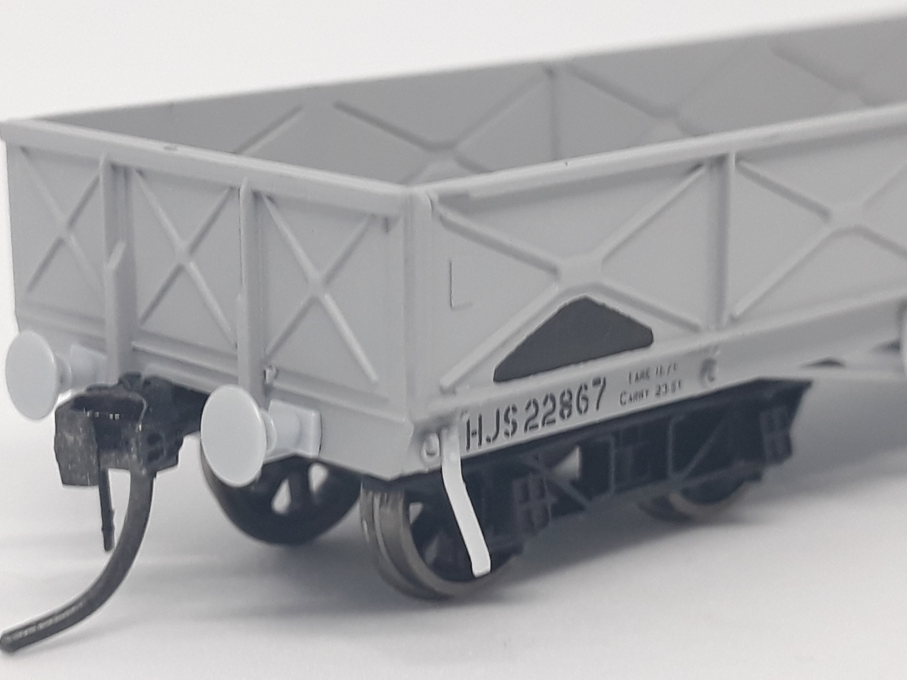 RTR013 HJS Open Wagon Pack 3 As Built RTR HOn3½