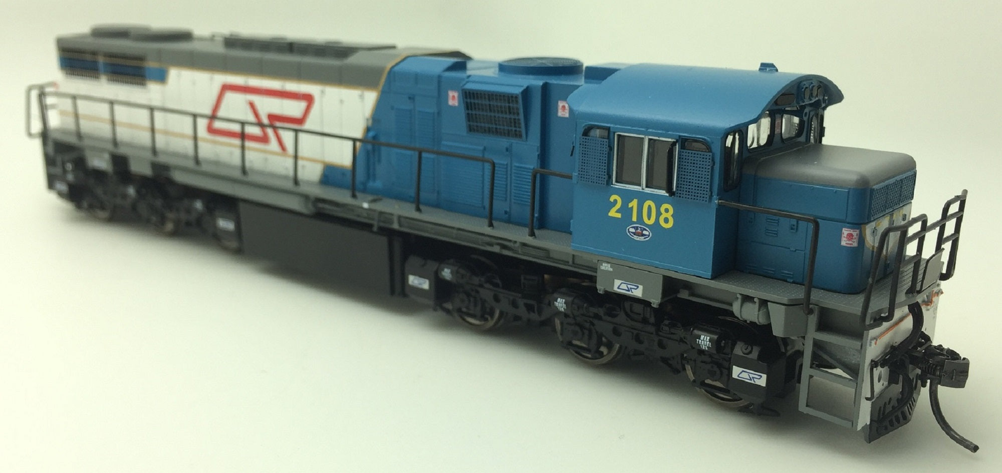 RTR061 2108 QR Blue As Built 2100 Class RTR HOn3½