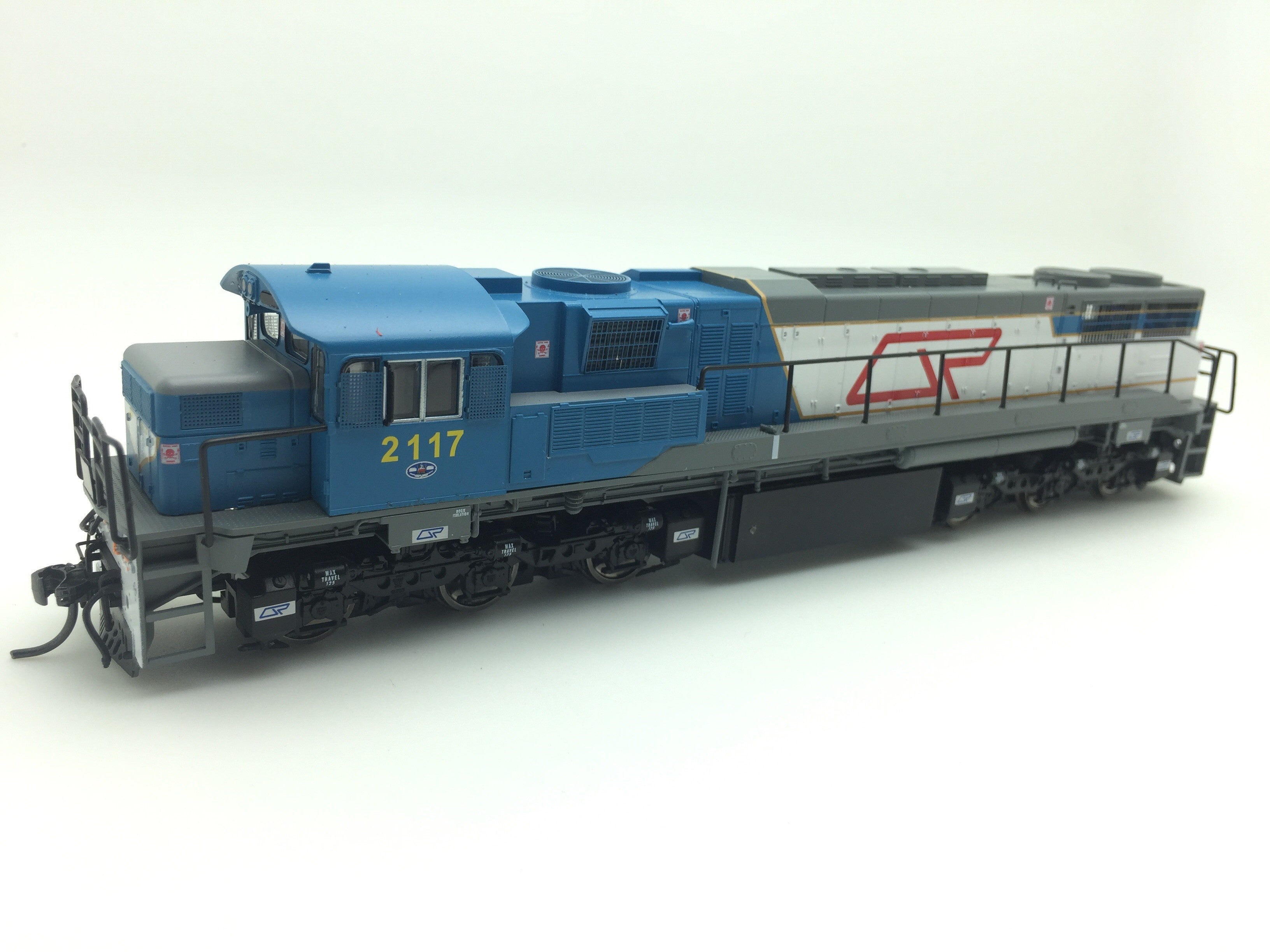 RTR062 2117 QR Blue As Built 2100 Class RTR HOn3½