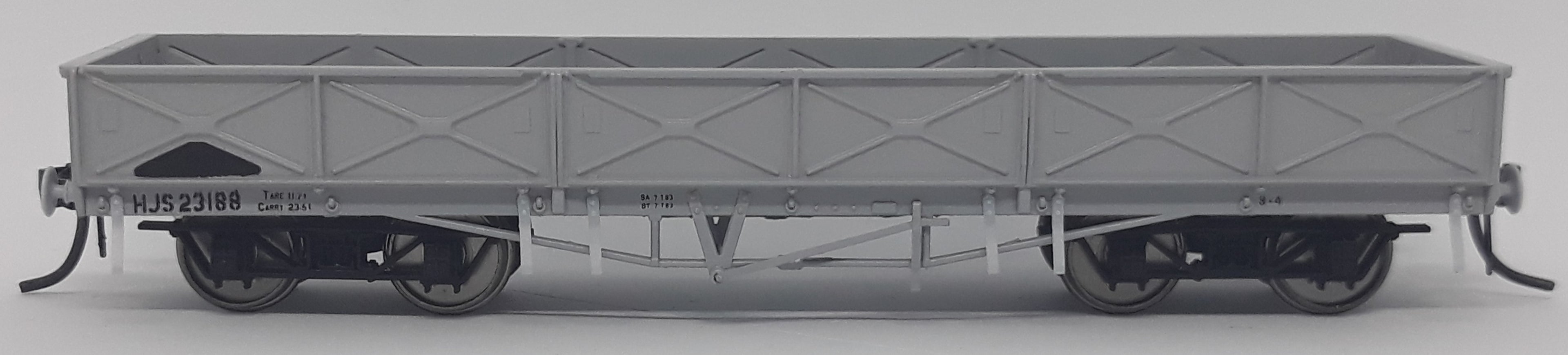 RTR014HO HJS Open Wagon Pack 4 As Built RTR HO