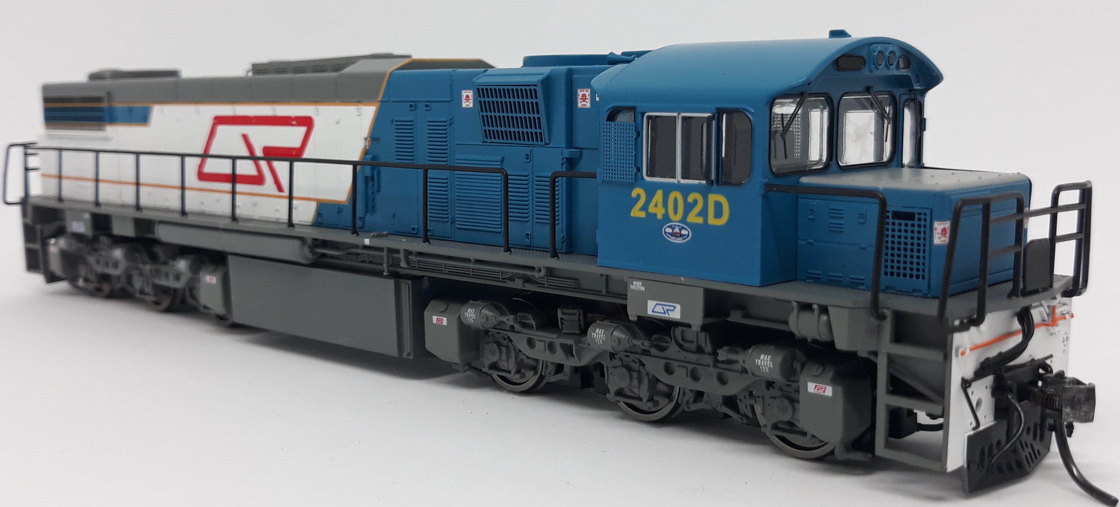 RTR037 2402D QR Blue Driver Only 2400 Class RTR HOn3½
