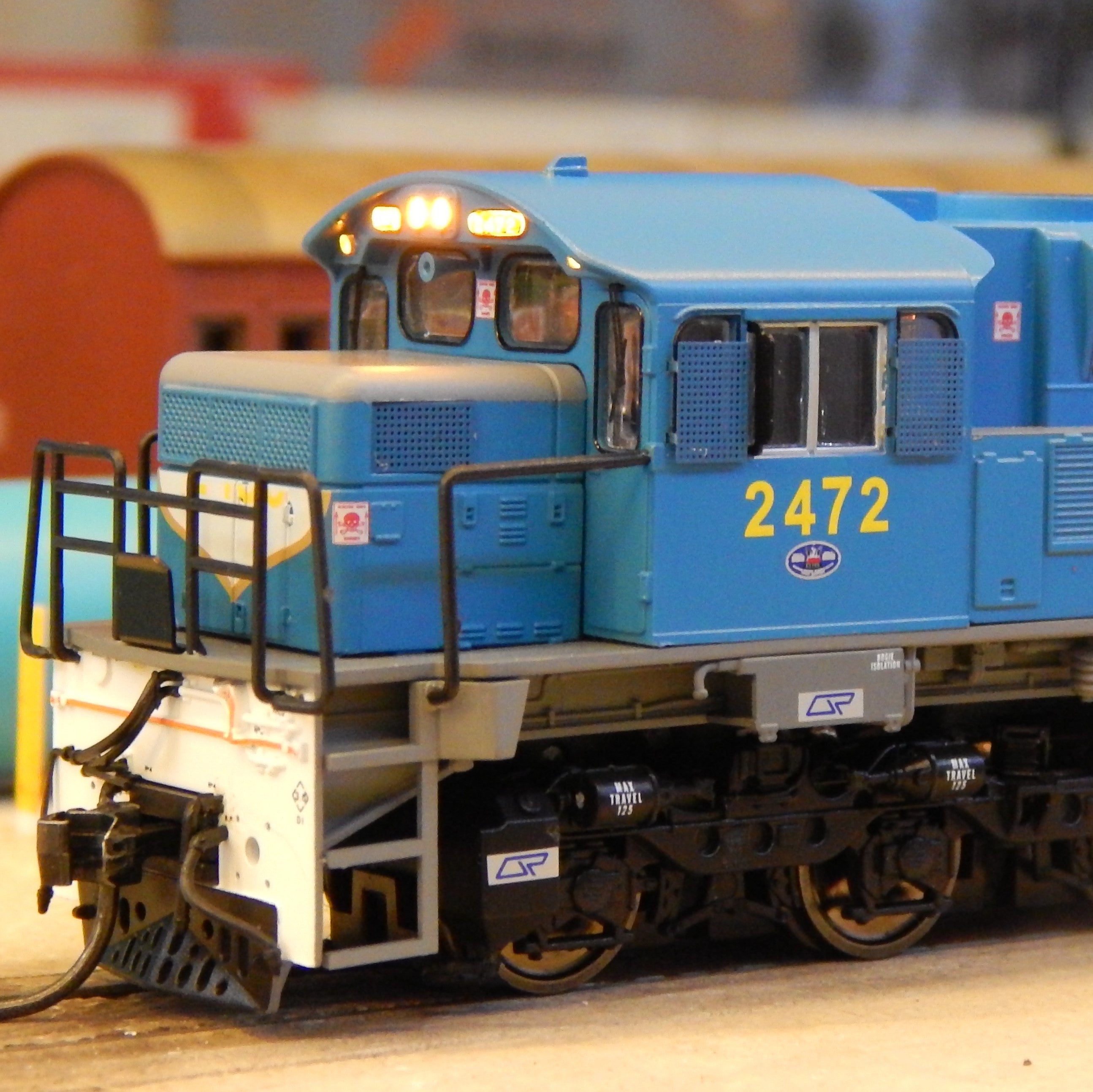 RTR067 2472 QR Blue As Built 2470 Class RTR HOn3½