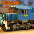 RTR071 2491D QR Blue Driver Only 2470 Class RTR HOn3½