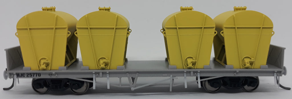 RTR033 HJC Cement Wagon Pack 3 RTR HOn3½